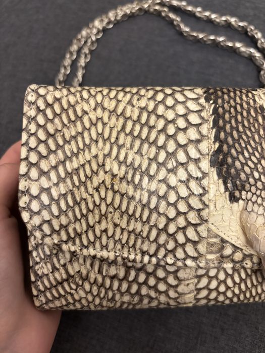 Genuine Snake Skin чанта