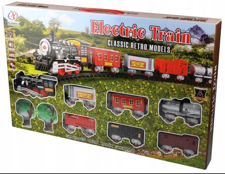 Играчка Ретро влак на батерии