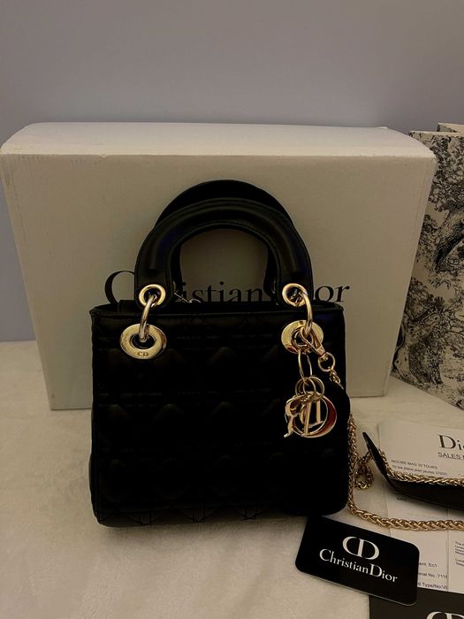 Geantă/Poșetă Christian Dior ABCDior Lady Dior Bag 21x18x8