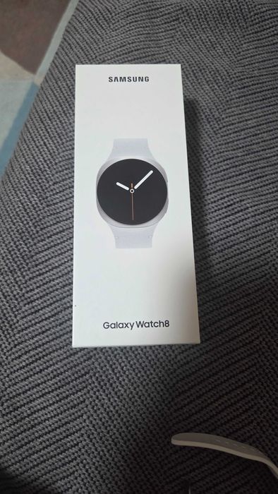 Smartwatch Samsung Galaxy Watch8, 44mm, BT, Alb. Garantie până în 2028