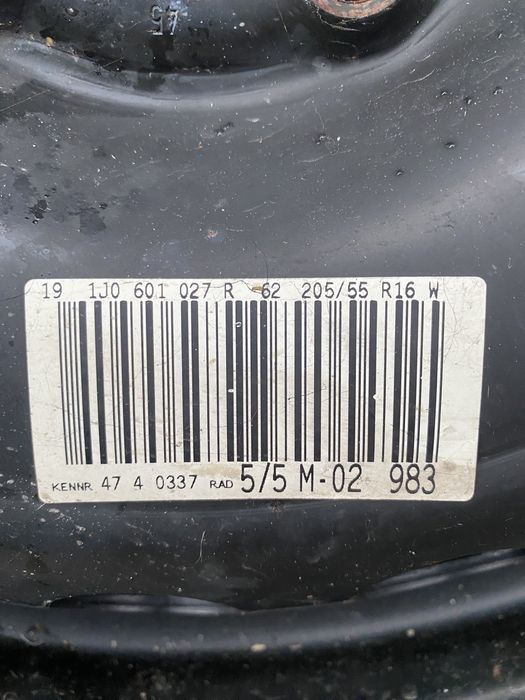 Джанта 16 свалена от шкода октавия 2000г.