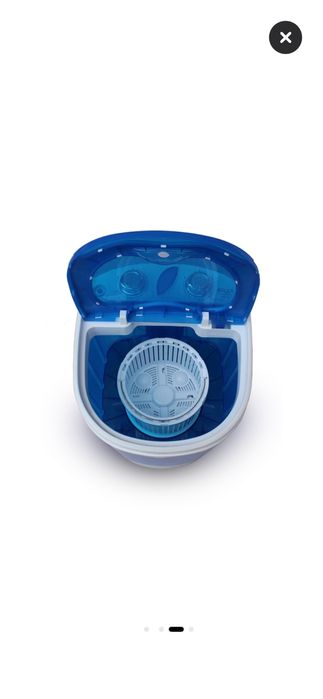 Masina de spalat rufe portabila ADLER AD 8051 ,turist, 580 wati, alb