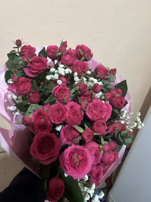 Цветы букет, и в корзинке