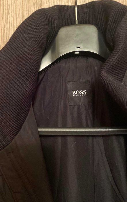 Мъжко яке Сако Hugo Boss Без качулка Официално Черно, М