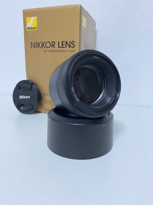 obiectiv Nikon 85mm 1.8G montura Nikon F