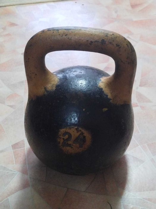 Гиря 24 кг советское литьё