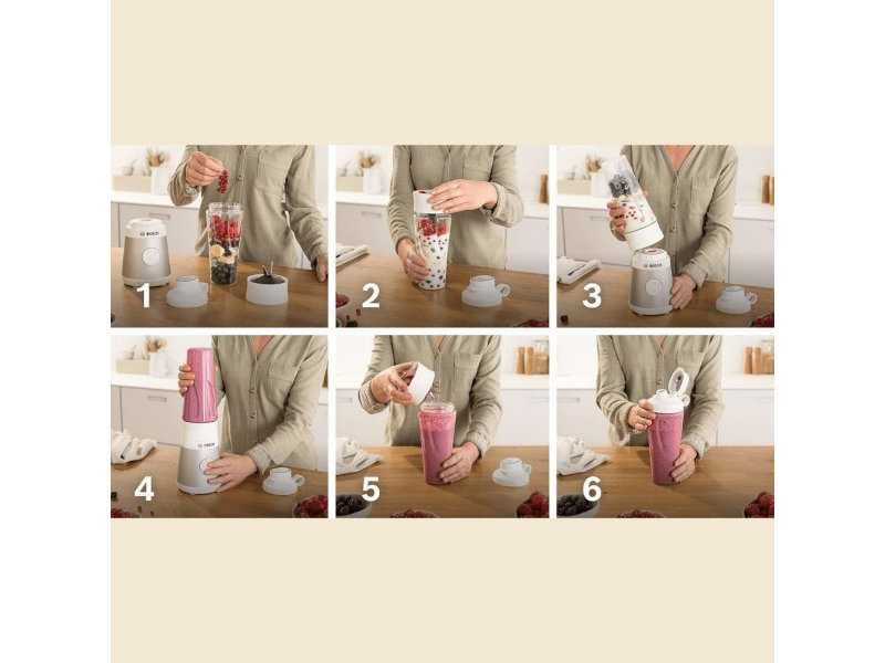 Мини Блендер Bosch VitaPower Series 2 MMB2111T, 450 W