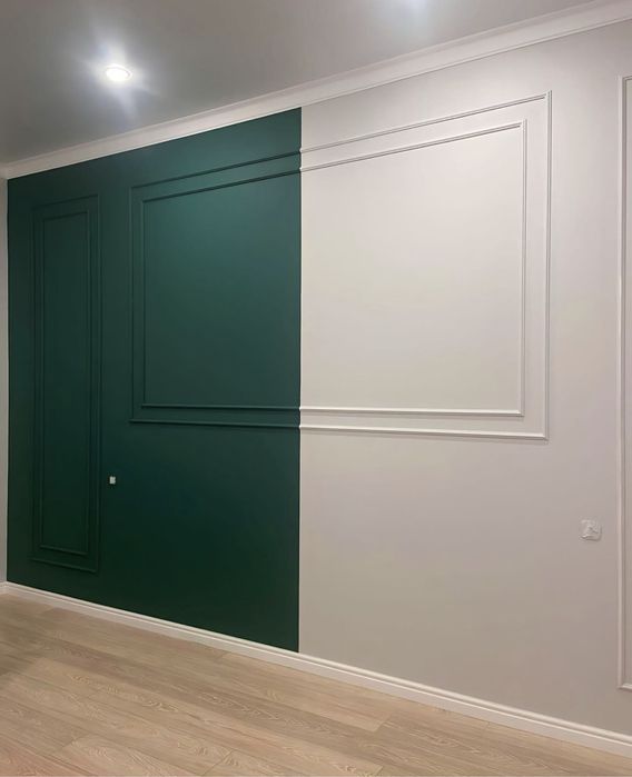 Покраска, обои, левкас