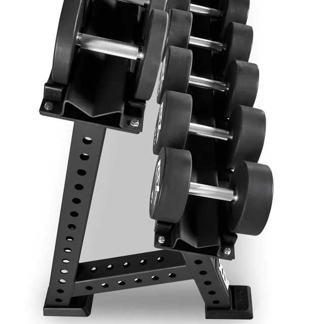 Стойка за Дъмбели / Стелаж за Гири / Двуредова Поставка / Фитнес