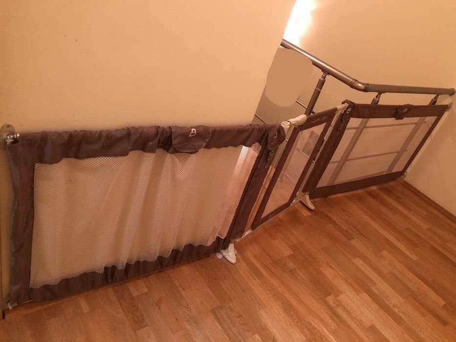 Poarta siguranta copii / animale de companie, scari, tarc EXTENSIBILA