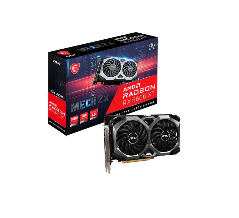 | Видеокарта MSI Radeon RX 6600 XT MECH 8G OC 8GB GDDR6