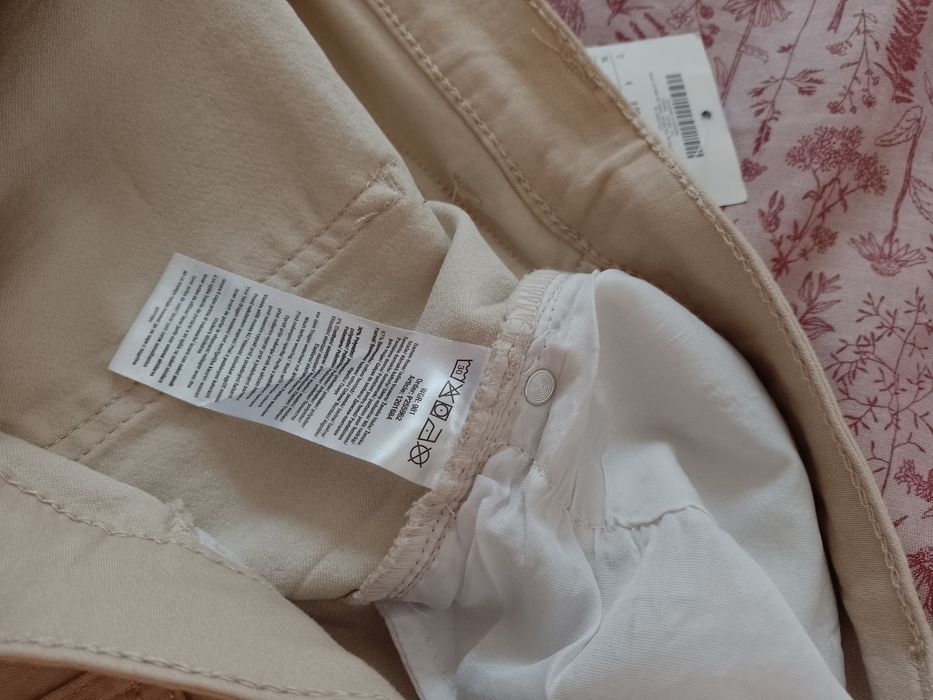 Pantaloni elastici cu talie înaltă mărimea 46