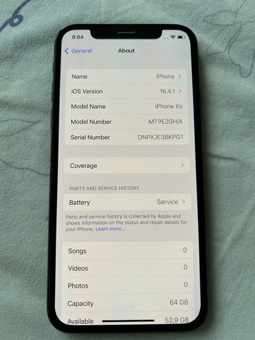 Продавам смартфон Apple iphone XS 64gb+Подаръци