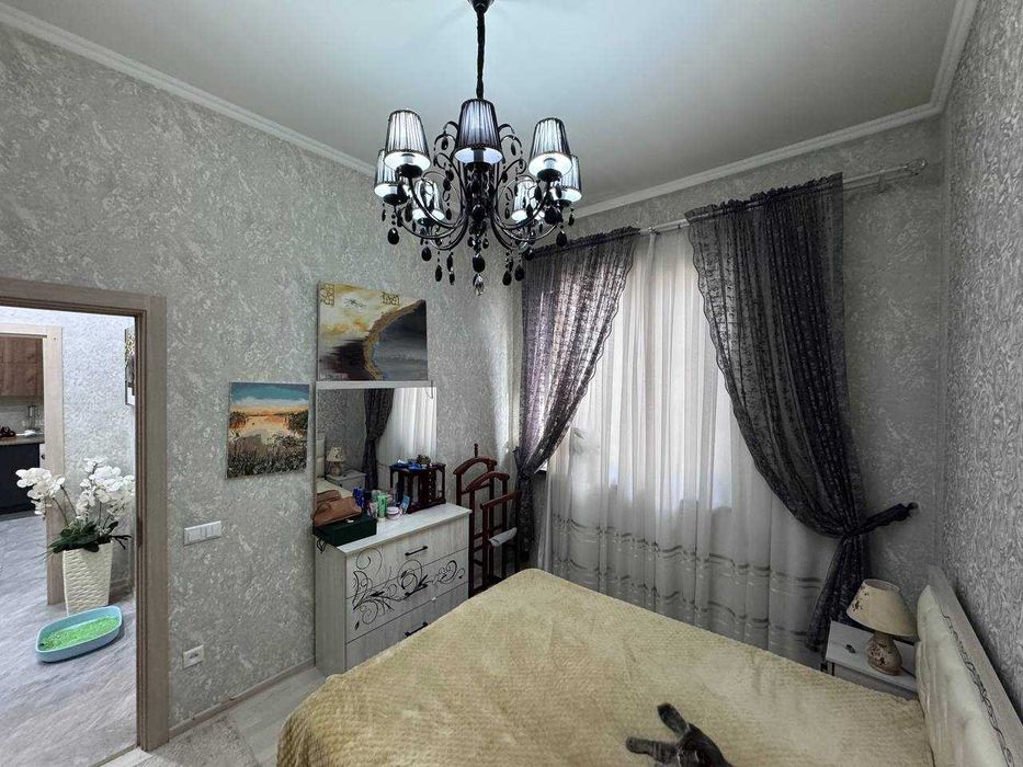 Новый коттедж на ул. Сайрам 1 сотка 3 комнаты, мебель + техника=