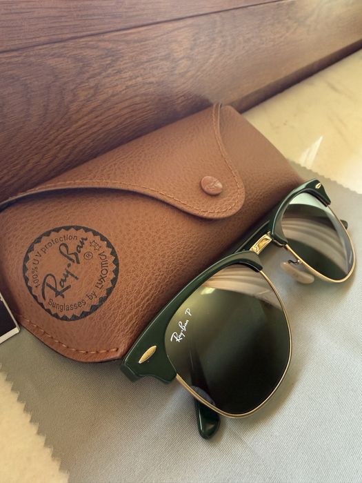 Ochelari soare Ray-Ban Clubmaster RB3016 în culoarea rară 1368/G4