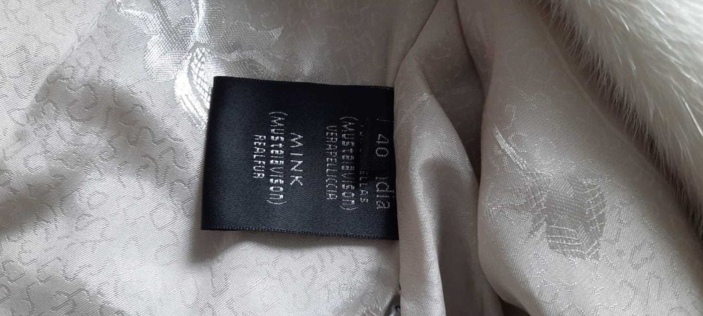 Шуба норковая (белая)