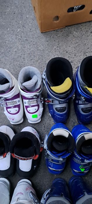 Lot clapari ski pentru copii- 8 perechi