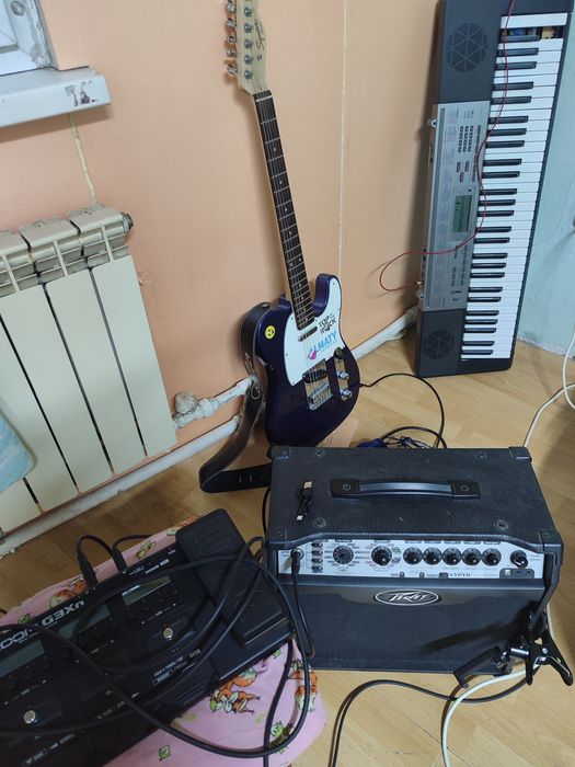 Продам! Гитара, усилитель, процессор.