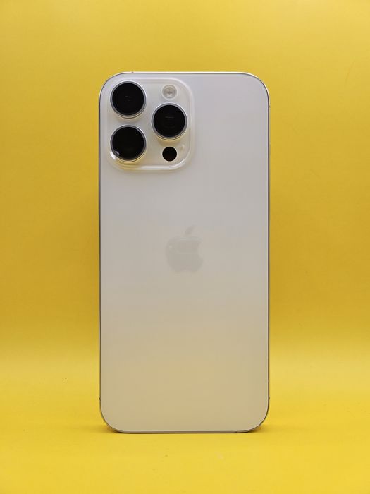 iPhone 16 Pro Max 256 GB White Titanium Baterie 100% 28 de cicluri