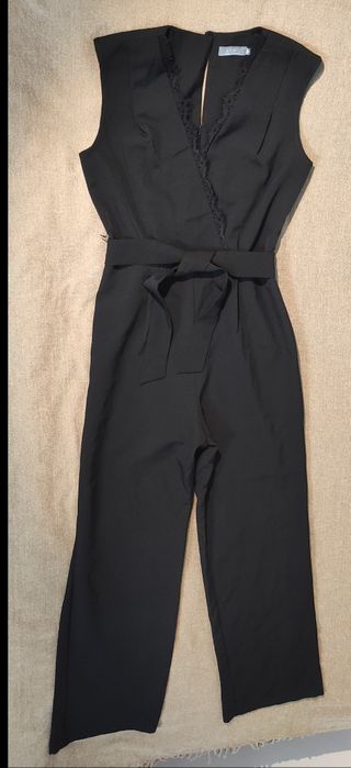 Комбинезон черный летний