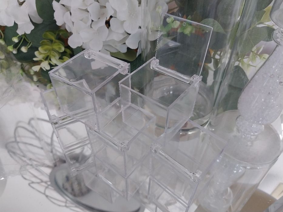 Заготовки за комплект за кръщене, материали за декорация, голяма бяла