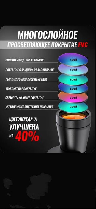 Бинокль туристический для охоты, рыбалки, туризма, профессиональный во