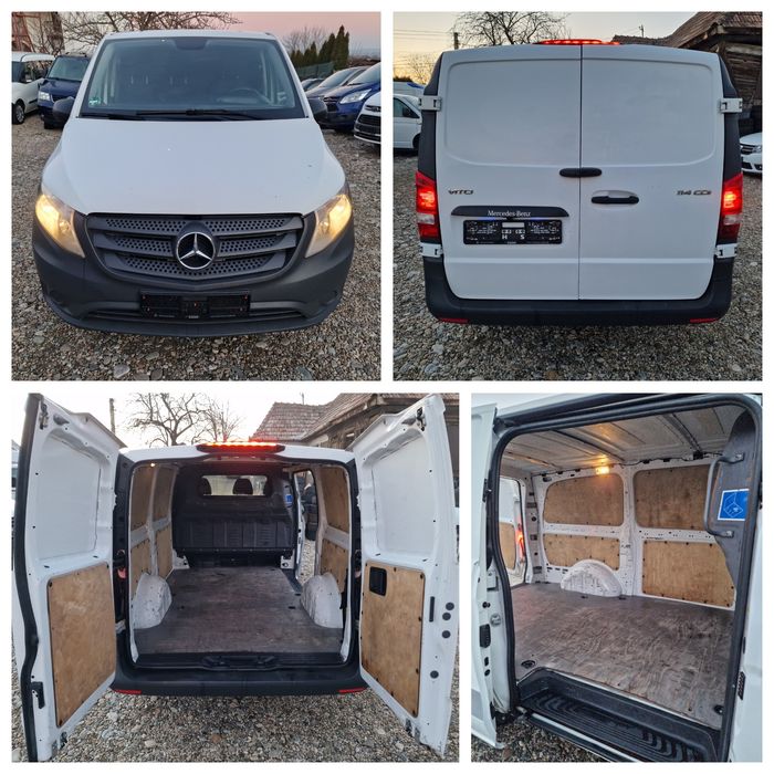Mercedes Vito 2.2 TDI 2015 lung AC 3locuri