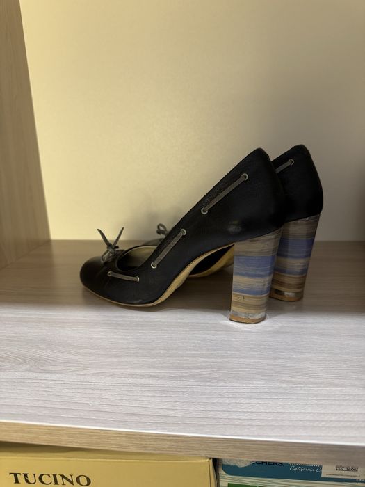 Туфли женские кожаные