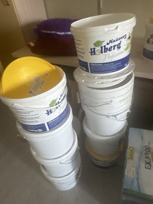 Пластиковые вёдра 10 л
