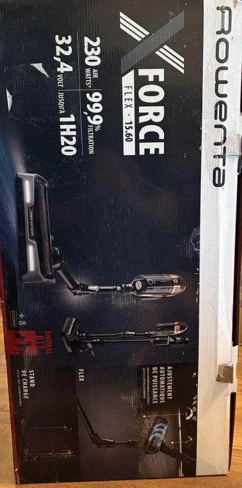 Vand aspirator vertical Rowenta X-Force Flex 15.60, nou, in cutie!