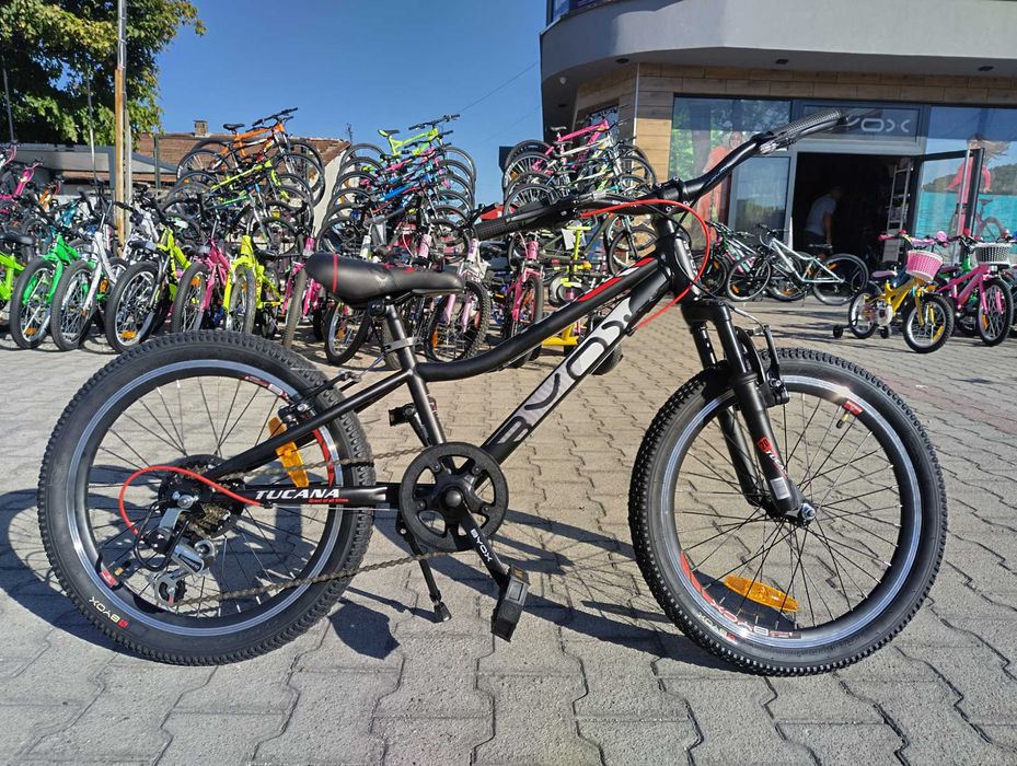 BYOX Велосипед 20" TUCANA черен