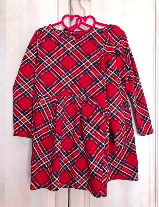 Лот рокля HM + филцова шапка Zara за 8 - 10години / 2 броя