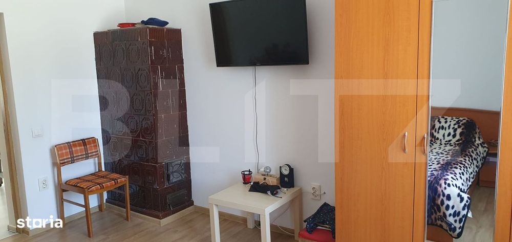 Casa 3 camere finisate si 7 camere la rosu (Et+M), 182mp, in Vatra Dor