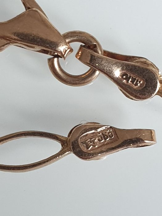 Колье. Золото 583 пробы СССР