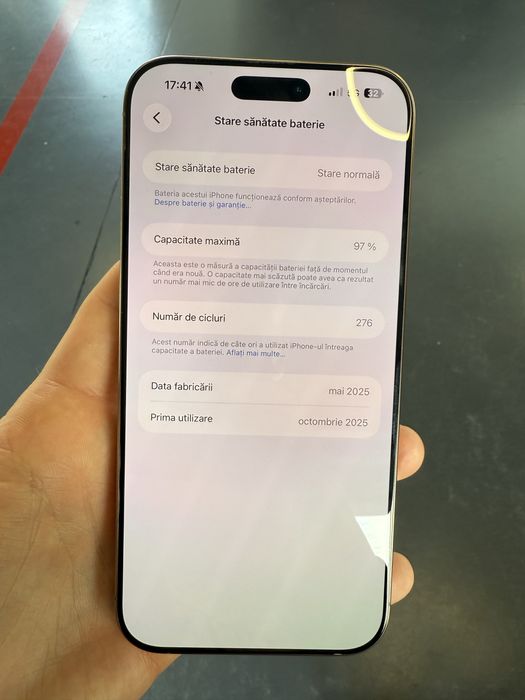 Vand iPhone 16 Pro Max impecabil
