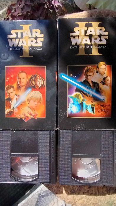 Star wars видео касети - нови