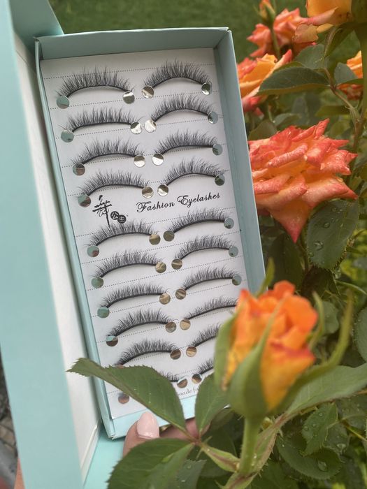 Мигли с косъм от норка