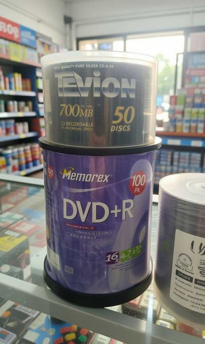 Диски-болванки СD-R DVD-R DVD+R Blu-ray Disc(чистые диски Printable)