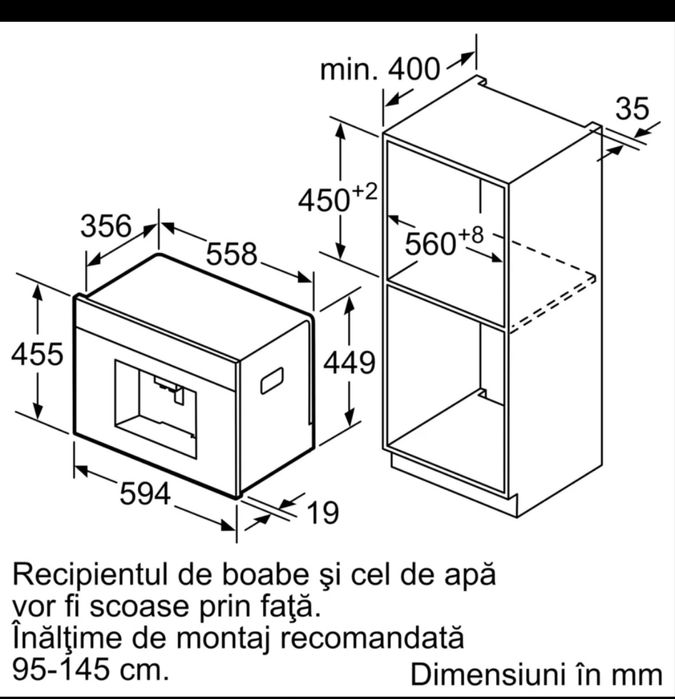 Vand espressor Bosch incorporabil CTL636ES1
