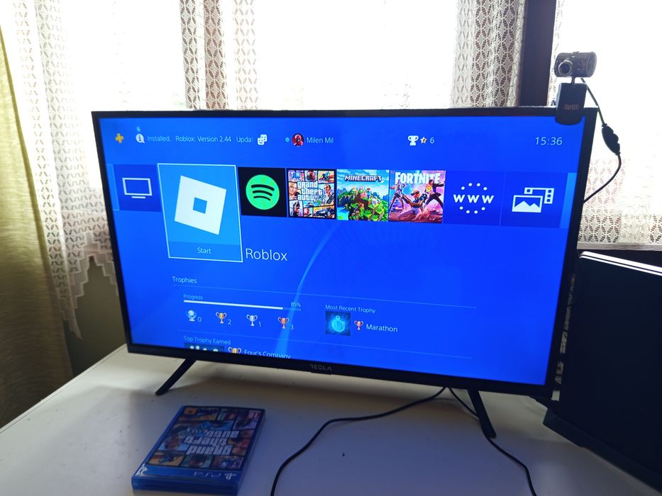 PlayStation 4 много запазен без никакви забекежки