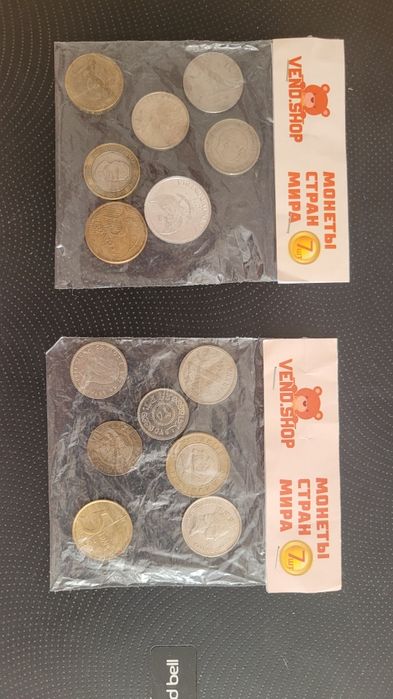 Коллекции монет новые