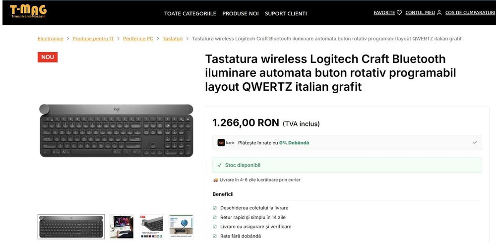 Logitech Craft Bluetooth