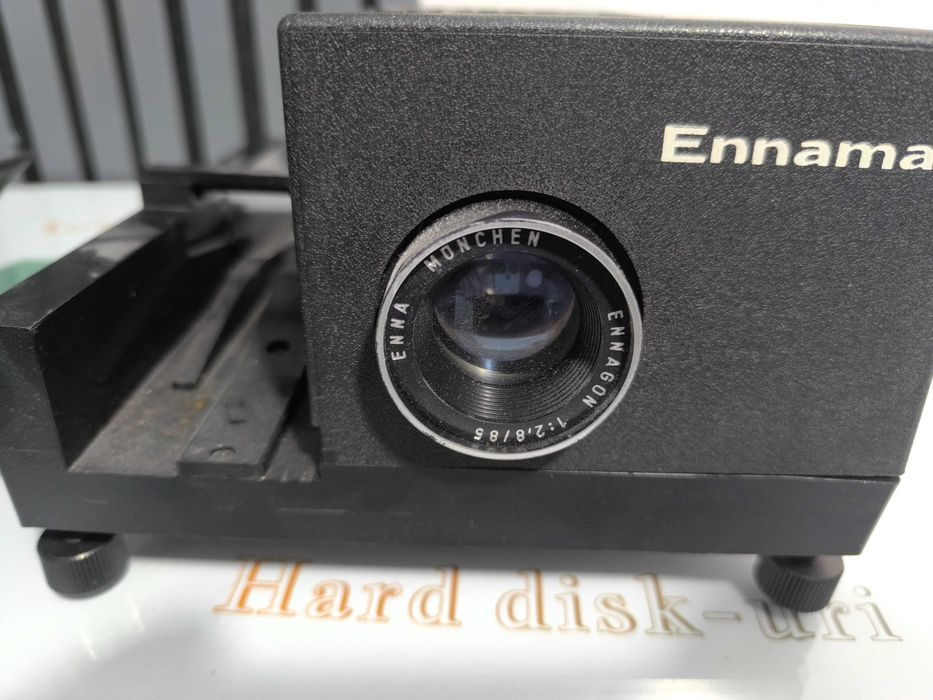 Proiector de diapozitive Ennamat 8002, lampa 150W, lentila 85mm