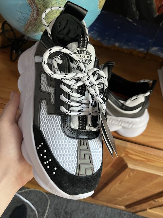 Versace Chain Reaction Negru /Alb 42