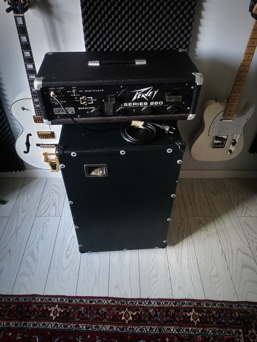 Cub chitara bass si amploficator Peavey