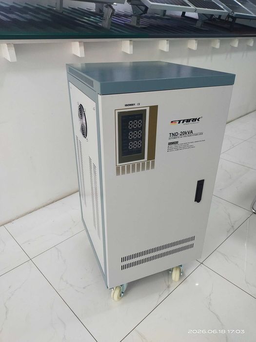 Uy va biznes uchun stabilizatorlar |1000 VA – 30 kW| Rele va LATR
