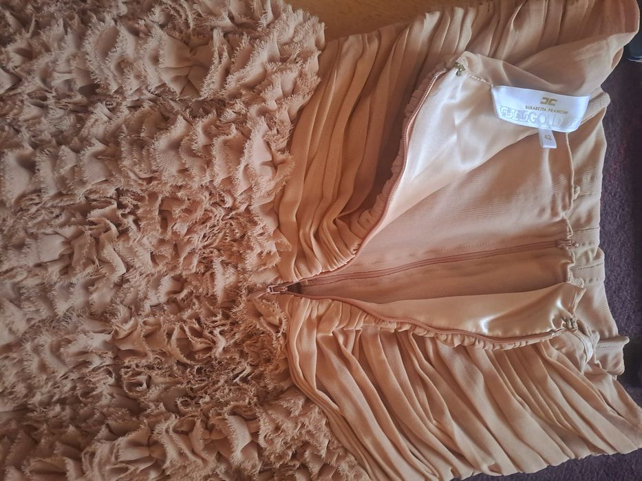 Elisabetta Franchi GOLD коктейлна рокля