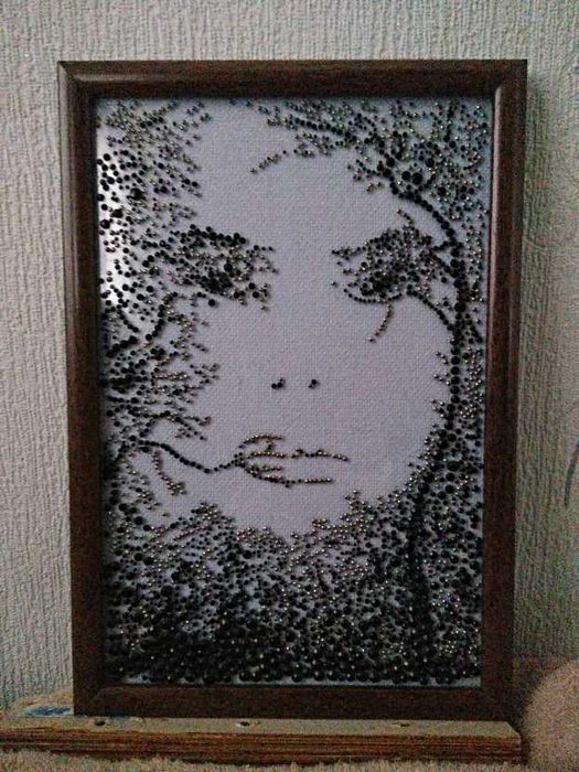 "ВИДЕНИЕ" мозаика стразами