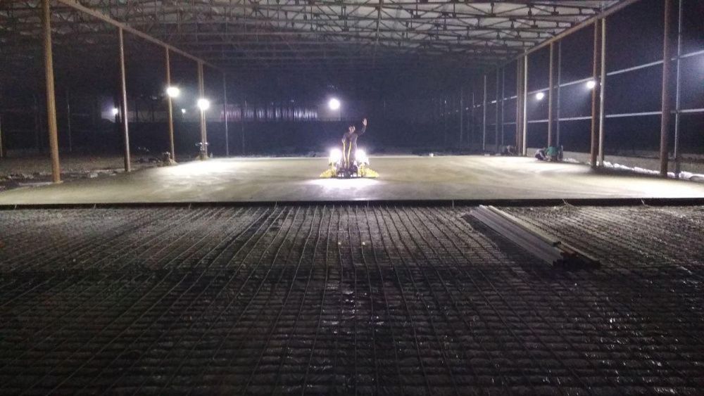 Устройство бетонных полов. Бетонные полы с нанесением покрытий