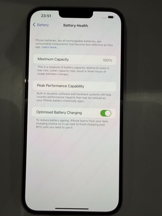 iPhone 14 plus 128GB Violet 100% батерия